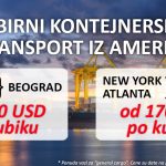 Zbirni Kontejnerski Transport Iz Amerike