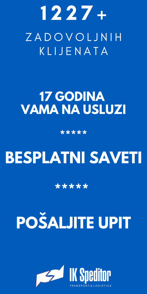 • Najpametniji Način Da Transportujete Robu + Besplatni Saveti * Pošaljite upit 